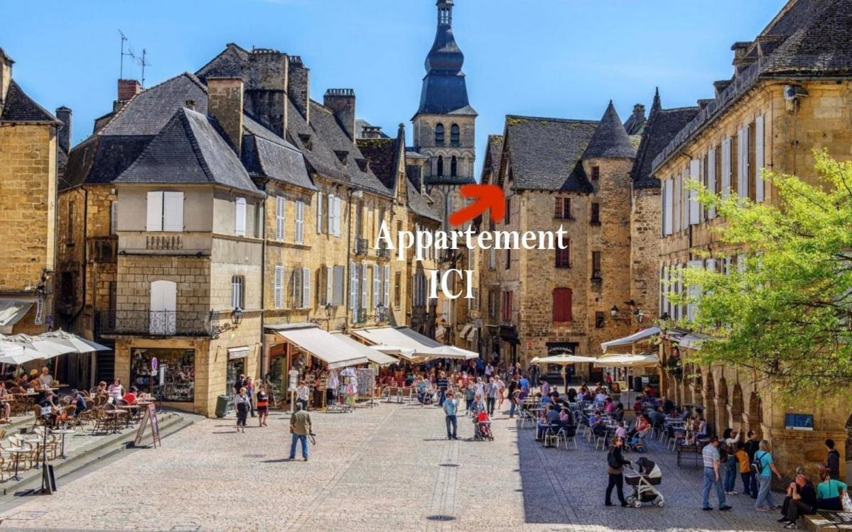 Caporizon-sarlat L'elegance-t2 Plein Centre Cite Medievale Appartamento